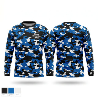 Long Sleeve Performance Shirt, Marne Reception Center, Army, Teamtime, Team time, sublimation, custom sports apparel, team uniforms, spirit wear, spiritwear, sports uniforms, custom shirts, team store, custom team store, fundraiser sports, apparel fundraiser