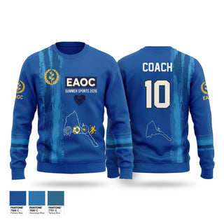 Crew Neck Sweatshirt, EAOC, Women's Soccer, Teamtime, Team time, sublimation, custom sports apparel, team uniforms, spirit wear, spiritwear, sports uniforms, custom shirts, team store, custom team store, fundraiser sports, apparel fundraiser