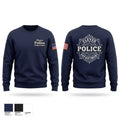 Clever Police Department Crew Neck Sweatshirt - 1