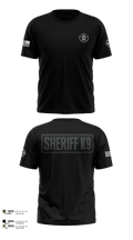 Montgomery County Sheriff’s Office K9 Unit 21073069 Old School Cotton Feel Shirt - 100