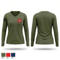 Scandia valley fire department 10637085 Women's Long Sleeve V-neck Shirt - 1