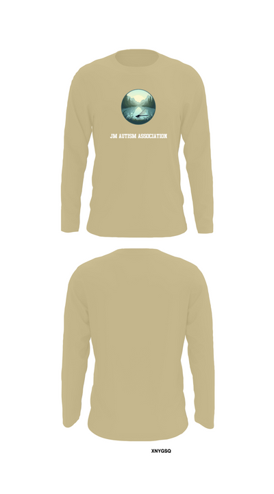 JM Autism association 75571009 Long Sleeve Performance Shirt 92