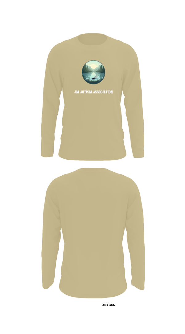 Long Sleeve Performance Shirt, JM Autism association, , Teamtime, Team time, sublimation, custom sports apparel, team uniforms, spirit wear, spiritwear, sports uniforms, custom shirts, team store, custom team store, fundraiser sports, apparel fundraiser