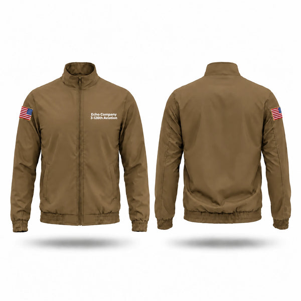 Windbreaker, Echo Company 3-126th Aviation, National Guard, Teamtime, Team time, sublimation, custom sports apparel, team uniforms, spirit wear, spiritwear, sports uniforms, custom shirts, team store, custom team store, fundraiser sports, apparel fundraiser