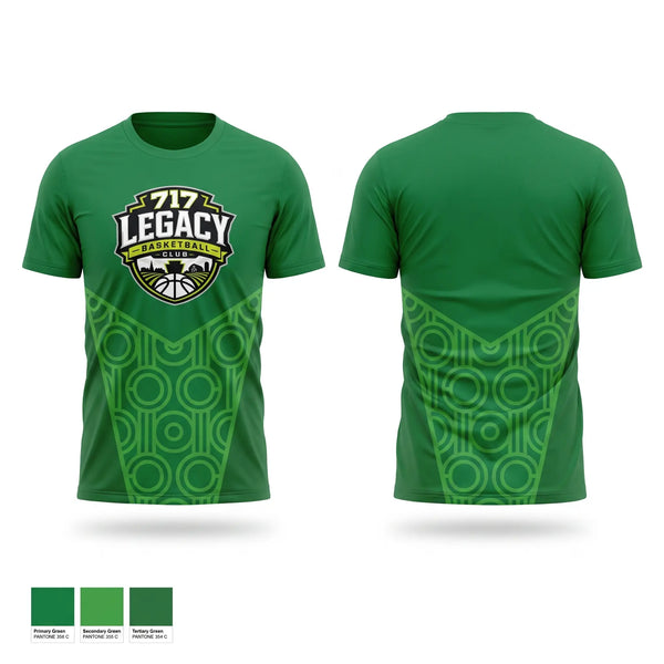 Short Sleeve Performance Shirt, 717 legacy, Men's Basketball, Teamtime, Team time, sublimation, custom sports apparel, team uniforms, spirit wear, spiritwear, sports uniforms, custom shirts, team store, custom team store, fundraiser sports, apparel fundraiser