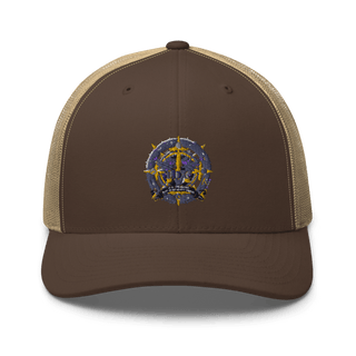 SWMI 70181183 Retro Trucker Hat | Yupoong 6606