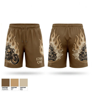 Athletic Shorts With Pockets, 1788 QM, Army, Teamtime, Team time, sublimation, custom sports apparel, team uniforms, spirit wear, spiritwear, sports uniforms, custom shirts, team store, custom team store, fundraiser sports, apparel fundraiser