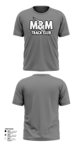 M & M Track Club-Greenville, Texas 27581032 Short Sleeve Performance Shirt - 7