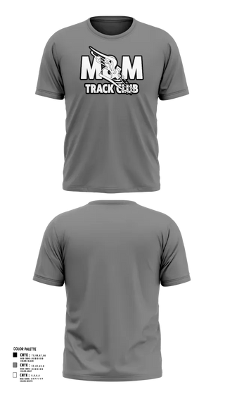 Short Sleeve Performance Shirt, M & M Track Club-Greenville, Texas, Track & Field, Teamtime, Team time, sublimation, custom sports apparel, team uniforms, spirit wear, spiritwear, sports uniforms, custom shirts, team store, custom team store, fundraiser sports, apparel fundraiser