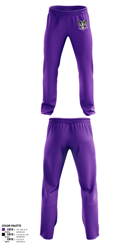 Sweatpants, Deering Rams Soccer, Men's Soccer, Teamtime, Team time, sublimation, custom sports apparel, team uniforms, spirit wear, spiritwear, sports uniforms, custom shirts, team store, custom team store, fundraiser sports, apparel fundraiser