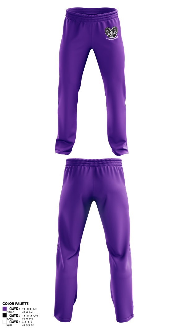 Sweatpants, Deering Rams Soccer, Men's Soccer, Teamtime, Team time, sublimation, custom sports apparel, team uniforms, spirit wear, spiritwear, sports uniforms, custom shirts, team store, custom team store, fundraiser sports, apparel fundraiser