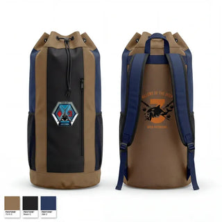 Gear Bag, UUVRON THREE, Navy, Teamtime, Team time, sublimation, custom sports apparel, team uniforms, spirit wear, spiritwear, sports uniforms, custom shirts, team store, custom team store, fundraiser sports, apparel fundraiser