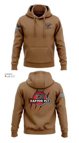 Hoodie, Raptor Platoon, 4-9 CAV, , Teamtime, Team time, sublimation, custom sports apparel, team uniforms, spirit wear, spiritwear, sports uniforms, custom shirts, team store, custom team store, fundraiser sports, apparel fundraiser