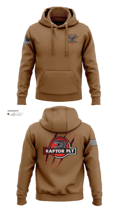 Raptor Platoon, 4-9 CAV 26880110 Hoodie - 21