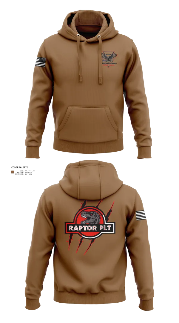 Hoodie, Raptor Platoon, 4-9 CAV, , Teamtime, Team time, sublimation, custom sports apparel, team uniforms, spirit wear, spiritwear, sports uniforms, custom shirts, team store, custom team store, fundraiser sports, apparel fundraiser