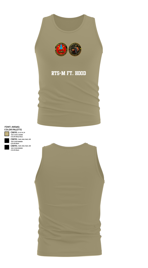 Tank Top, RTS-M FT. HOOD, , Teamtime, Team time, sublimation, custom sports apparel, team uniforms, spirit wear, spiritwear, sports uniforms, custom shirts, team store, custom team store, fundraiser sports, apparel fundraiser