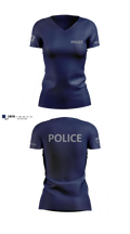City of South Daytona Public Safety Women's Short Sleeve V-neck Shirt - 5