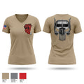 801 REDHORSE TRAINING Women's Short Sleeve V-neck Shirt - 1
