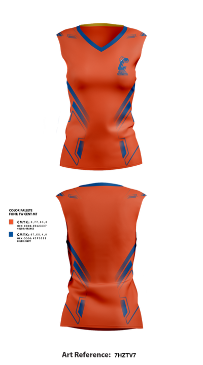 Catskill Volleyball 51447521 Sleeveless Performance Shirt - 1