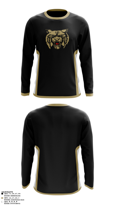 Rison Wildcats Long Sleeve Performance Shirt - 12