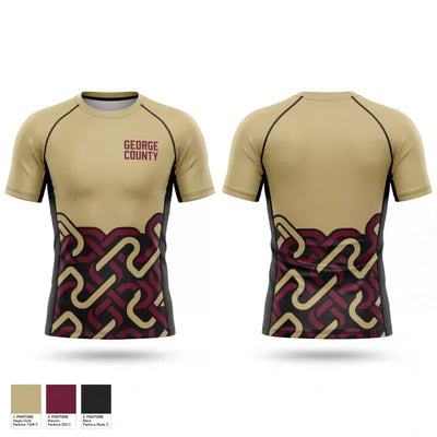 George County 83583821 Short Sleeve Rash Guard Shirt - 1