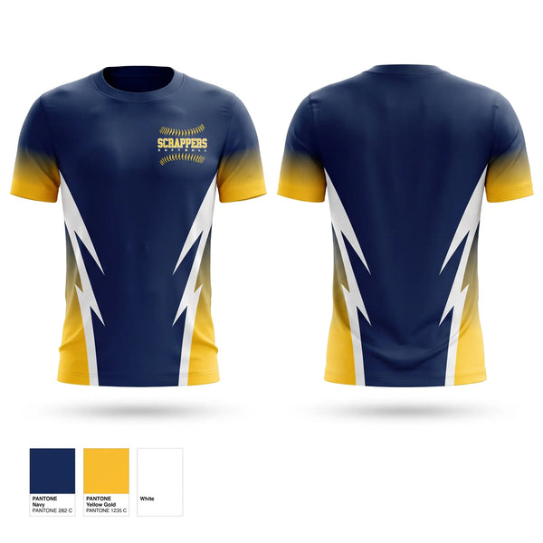 Short Sleeve Performance Shirt, Scrappers, Softball, Teamtime, Team time, sublimation, custom sports apparel, team uniforms, spirit wear, spiritwear, sports uniforms, custom shirts, team store, custom team store, fundraiser sports, apparel fundraiser