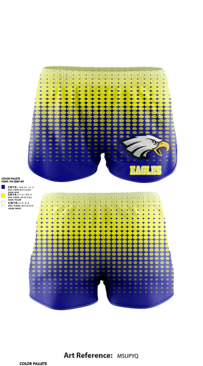 Eagles 82733096 Track Shorts - 1