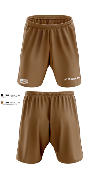 Athletic Shorts With Pockets, 1st BN 515th RTI, Army, Teamtime, Team time, sublimation, custom sports apparel, team uniforms, spirit wear, spiritwear, sports uniforms, custom shirts, team store, custom team store, fundraiser sports, apparel fundraiser