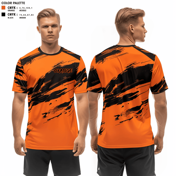 Short Sleeve Performance Shirt, Orange, Baseball, Teamtime, Team time, sublimation, custom sports apparel, team uniforms, spirit wear, spiritwear, sports uniforms, custom shirts, team store, custom team store, fundraiser sports, apparel fundraiser