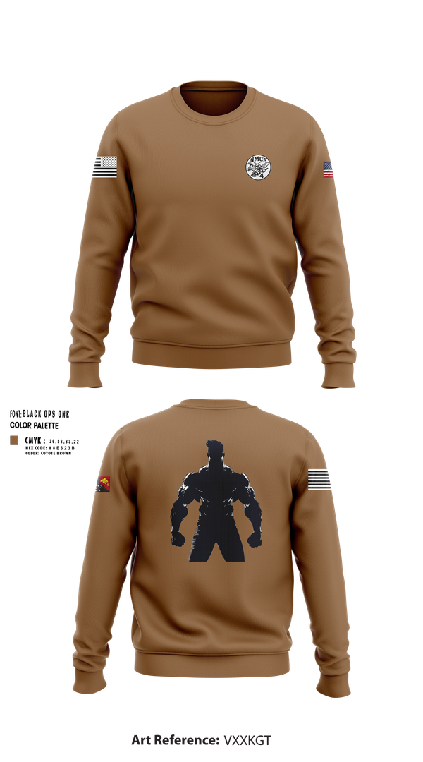 Crew Neck Sweatshirt, NMCB 4, , Teamtime, Team time, sublimation, custom sports apparel, team uniforms, spirit wear, spiritwear, sports uniforms, custom shirts, team store, custom team store, fundraiser sports, apparel fundraiser