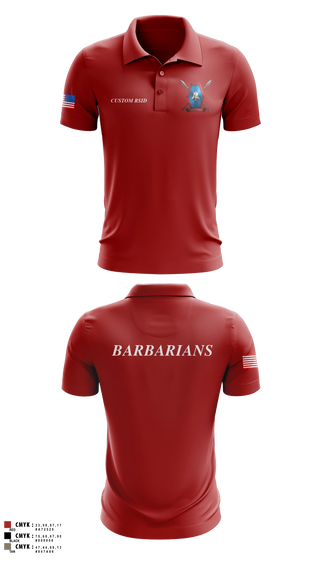 Short Sleeve Performance Polo, Libertyville Army Recruiting Company, Army, Teamtime, Team time, sublimation, custom sports apparel, team uniforms, spirit wear, spiritwear, sports uniforms, custom shirts, team store, custom team store, fundraiser sports, apparel fundraiser