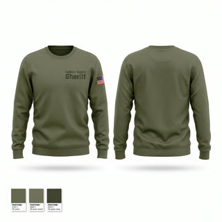 Crew Neck Sweatshirt, Latimer County Sheriff, Police, Teamtime, Team time, sublimation, custom sports apparel, team uniforms, spirit wear, spiritwear, sports uniforms, custom shirts, team store, custom team store, fundraiser sports, apparel fundraiser