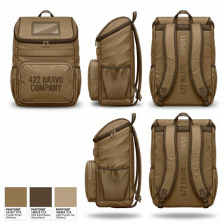 Gear Bag, 422 Bravo company, Army, Teamtime, Team time, sublimation, custom sports apparel, team uniforms, spirit wear, spiritwear, sports uniforms, custom shirts, team store, custom team store, fundraiser sports, apparel fundraiser
