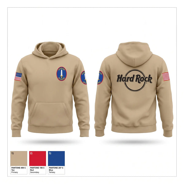Hoodie, Hard Rock, Army, Teamtime, Team time, sublimation, custom sports apparel, team uniforms, spirit wear, spiritwear, sports uniforms, custom shirts, team store, custom team store, fundraiser sports, apparel fundraiser