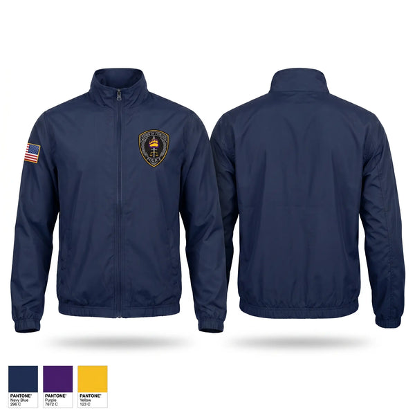 Windbreaker, Fowler Police Department, Police, Teamtime, Team time, sublimation, custom sports apparel, team uniforms, spirit wear, spiritwear, sports uniforms, custom shirts, team store, custom team store, fundraiser sports, apparel fundraiser