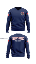 Mountainside Fire Department 9834864 Crew Neck Sweatshirt - 1