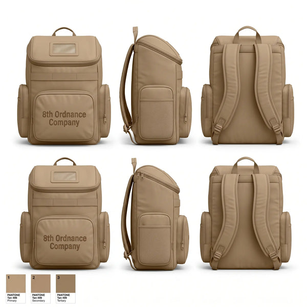 Gear Bag, 8th Ordnance Company, Army, Teamtime, Team time, sublimation, custom sports apparel, team uniforms, spirit wear, spiritwear, sports uniforms, custom shirts, team store, custom team store, fundraiser sports, apparel fundraiser
