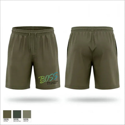 Athletic Shorts With Pockets, Fort Riley BOSS, Army, Teamtime, Team time, sublimation, custom sports apparel, team uniforms, spirit wear, spiritwear, sports uniforms, custom shirts, team store, custom team store, fundraiser sports, apparel fundraiser