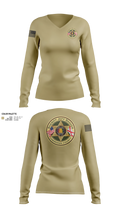 Cherokee County Sheriff’s Office Women's Long Sleeve V-neck Shirt - 21