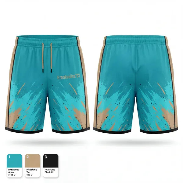 Athletic Shorts With Pockets, Brookselite703, Men's Basketball, Teamtime, Team time, sublimation, custom sports apparel, team uniforms, spirit wear, spiritwear, sports uniforms, custom shirts, team store, custom team store, fundraiser sports, apparel fundraiser