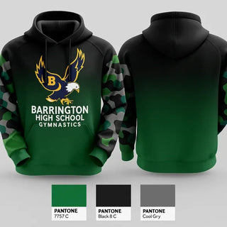Hoodie, Barrington High School Gymnastics, Spirit Store, Teamtime, Team time, sublimation, custom sports apparel, team uniforms, spirit wear, spiritwear, sports uniforms, custom shirts, team store, custom team store, fundraiser sports, apparel fundraiser