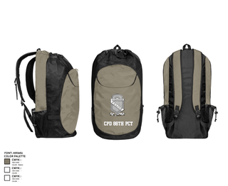Gear Bag, CPD 86th PCT, Police, Teamtime, Team time, sublimation, custom sports apparel, team uniforms, spirit wear, spiritwear, sports uniforms, custom shirts, team store, custom team store, fundraiser sports, apparel fundraiser