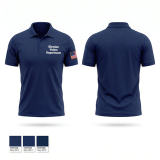 Short Sleeve Performance Polo, Glyndon Police Department, Police, Teamtime, Team time, sublimation, custom sports apparel, team uniforms, spirit wear, spiritwear, sports uniforms, custom shirts, team store, custom team store, fundraiser sports, apparel fundraiser