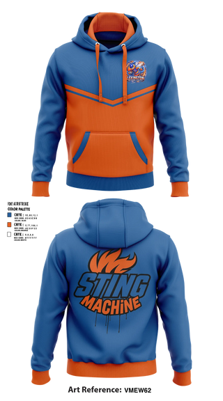 Hoodie, Sting Machine, Spirit Store, Teamtime, Team time, sublimation, custom sports apparel, team uniforms, spirit wear, spiritwear, sports uniforms, custom shirts, team store, custom team store, fundraiser sports, apparel fundraiser