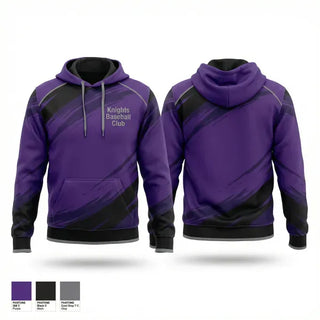 Hoodie, Knights Baseball Club, Baseball, Teamtime, Team time, sublimation, custom sports apparel, team uniforms, spirit wear, spiritwear, sports uniforms, custom shirts, team store, custom team store, fundraiser sports, apparel fundraiser