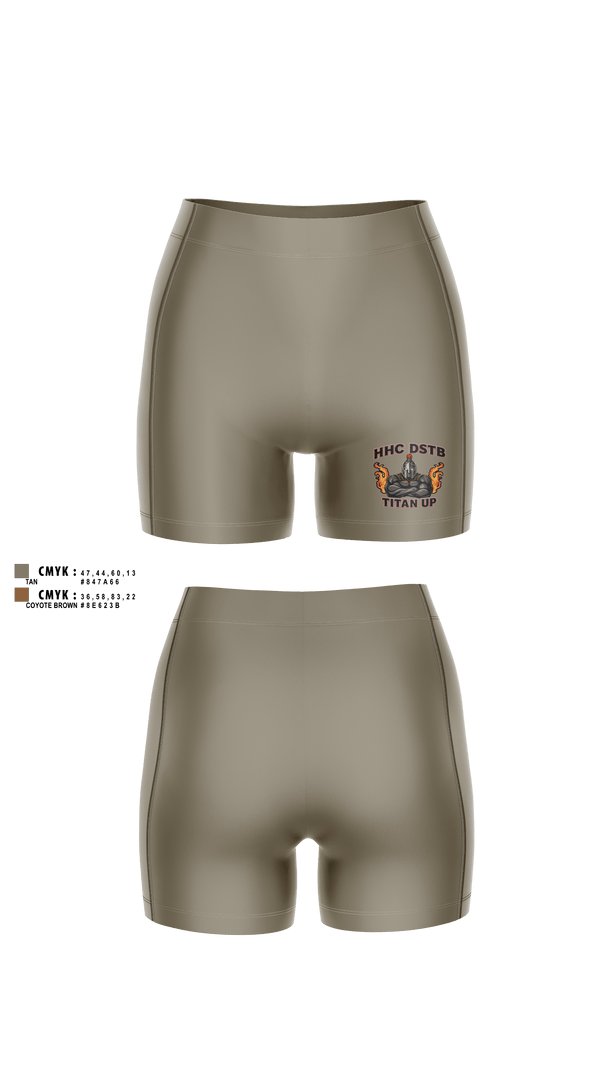 Womens Compression Shorts, HHC, DSTB, 3DSB, Army, Teamtime, Team time, sublimation, custom sports apparel, team uniforms, spirit wear, spiritwear, sports uniforms, custom shirts, team store, custom team store, fundraiser sports, apparel fundraiser