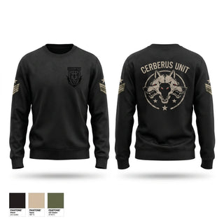 Crew Neck Sweatshirt, Cerberus unit, E-Sports, Teamtime, Team time, sublimation, custom sports apparel, team uniforms, spirit wear, spiritwear, sports uniforms, custom shirts, team store, custom team store, fundraiser sports, apparel fundraiser