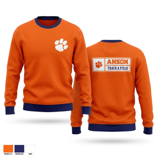 Crew Neck Sweatshirt, Anson Bearcats, Track & Field, Teamtime, Team time, sublimation, custom sports apparel, team uniforms, spirit wear, spiritwear, sports uniforms, custom shirts, team store, custom team store, fundraiser sports, apparel fundraiser