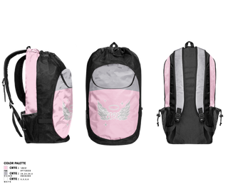 Gear Bag, ACE Angel CHEER Elite, Cheer, Teamtime, Team time, sublimation, custom sports apparel, team uniforms, spirit wear, spiritwear, sports uniforms, custom shirts, team store, custom team store, fundraiser sports, apparel fundraiser