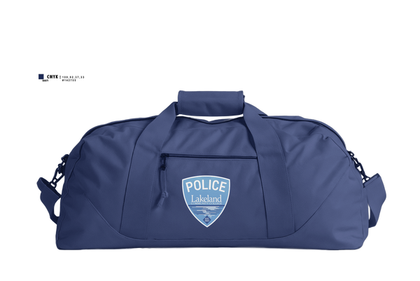 Duffle Bag, Lakeland Community College Police Department, Police, Teamtime, Team time, sublimation, custom sports apparel, team uniforms, spirit wear, spiritwear, sports uniforms, custom shirts, team store, custom team store, fundraiser sports, apparel fundraiser